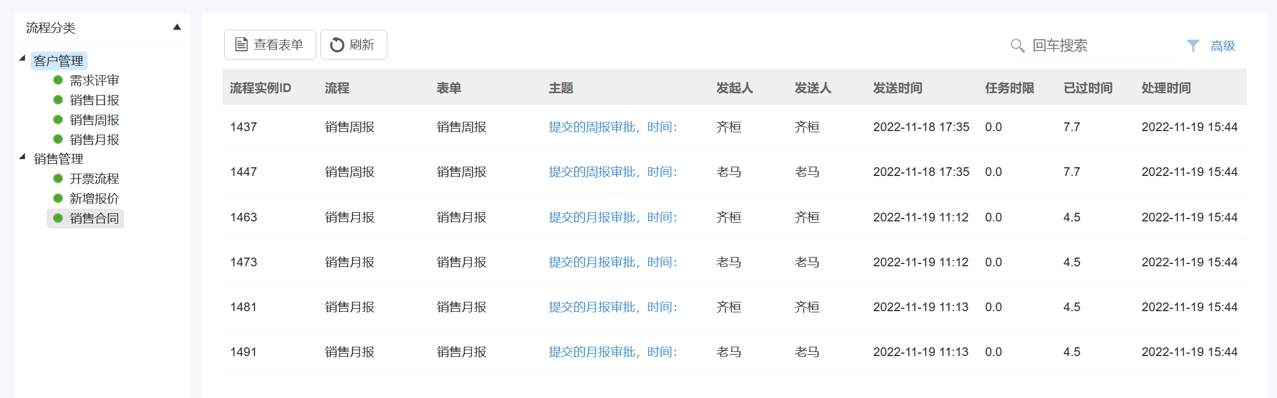 CRM辦公系統